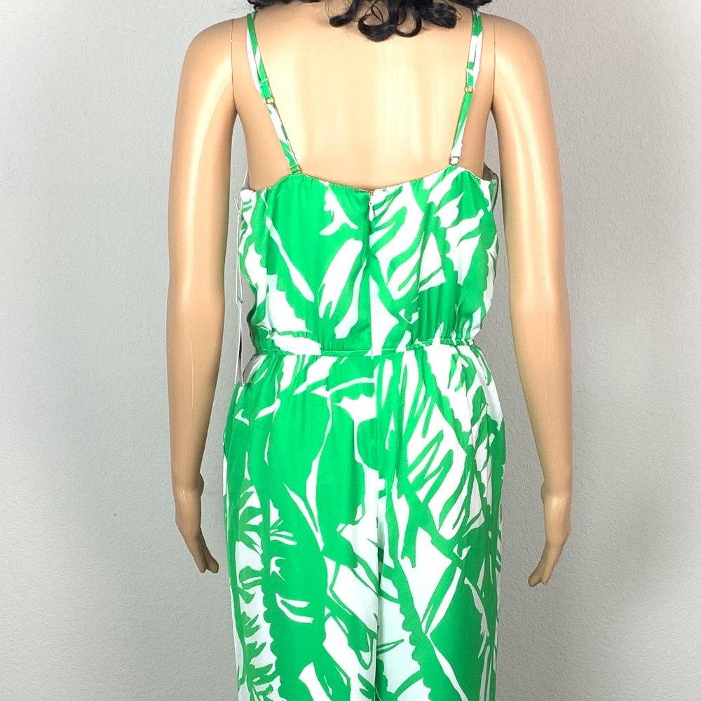 NWT LILLY PULITZER Target Green Leaf Jumpsuit - Picture 6 of 8